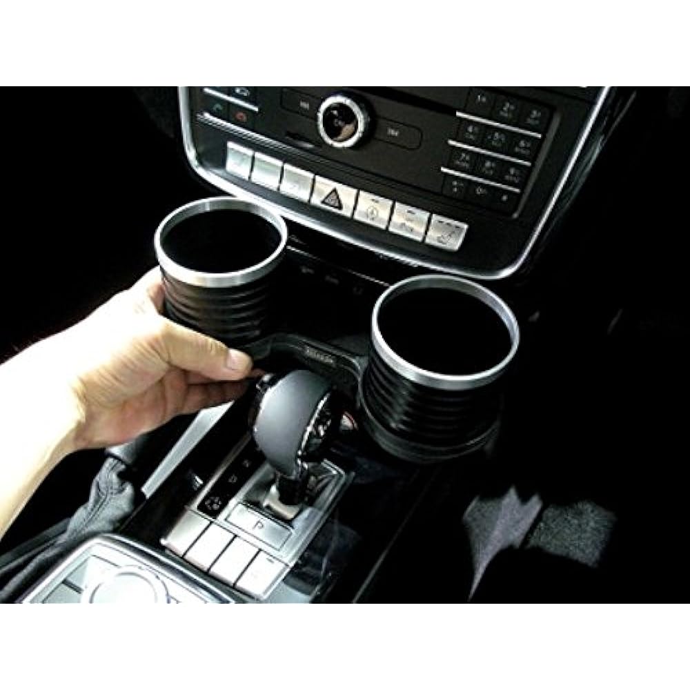ALCABO Multi-Pocket Series "Black Cup Holder (Model Number: AL-M314B)" ≪MERCEDES-BENZ G Class (W463) AL-M314B