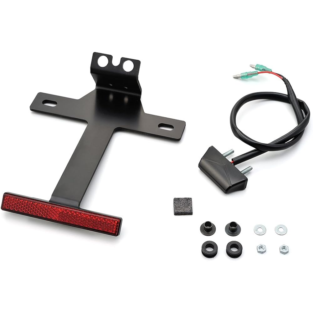 Daytona Motorcycle LED License Lamp SC & Slim Reflector Kit 45 92718