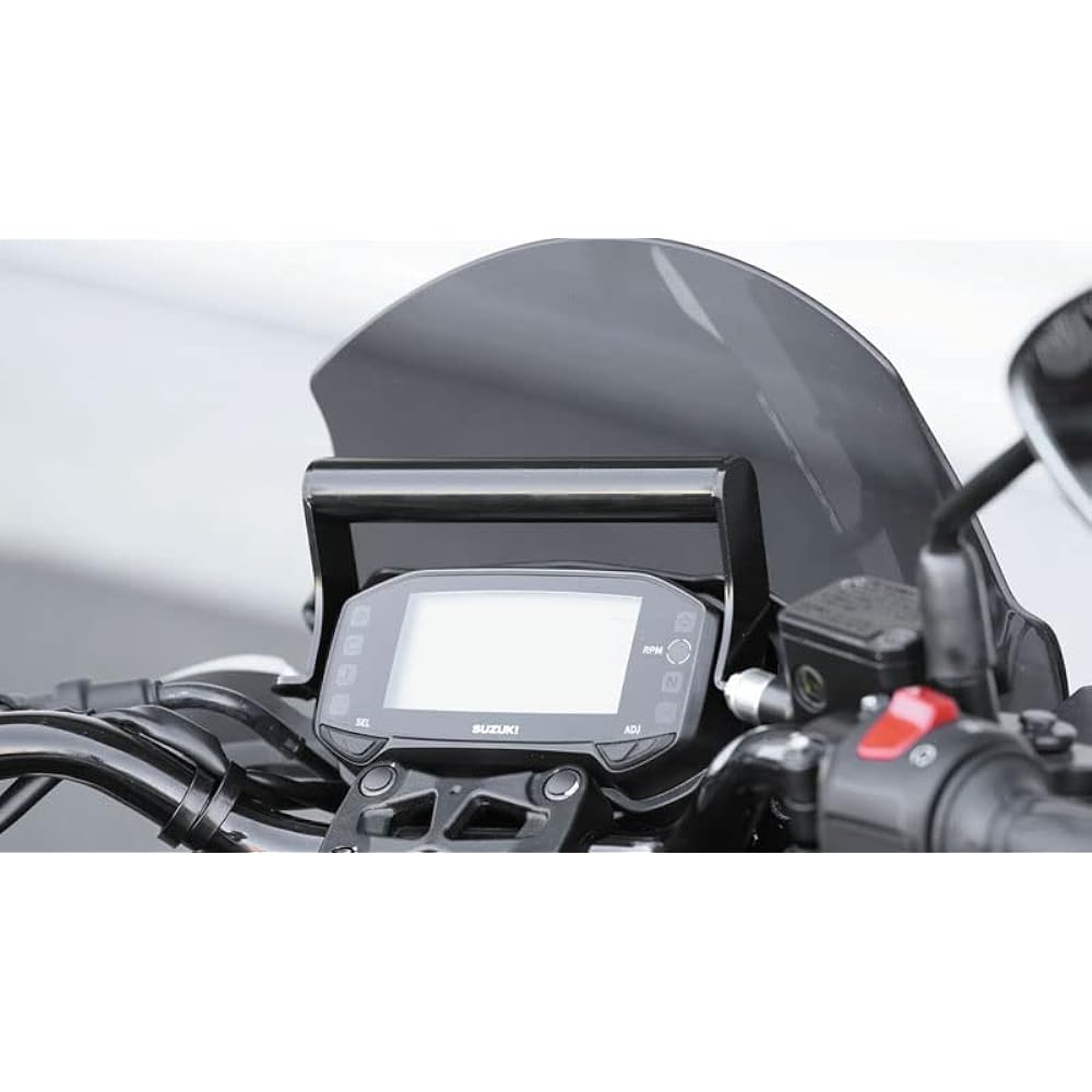 Kijima Motorcycle Bike Parts Handle Mount Stay (for Smartphone Holder) Black GSX-S125 2017 SUZUKI 204-0682