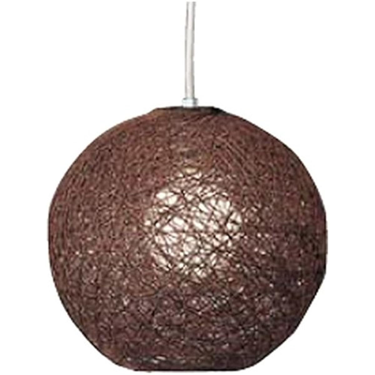Tokyo Metal Industry Abaca Pendant HB10BEFZ Dark Brown