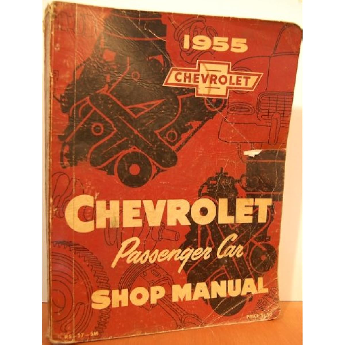 1955 Chevrolet Shop Service Repair Manual Book