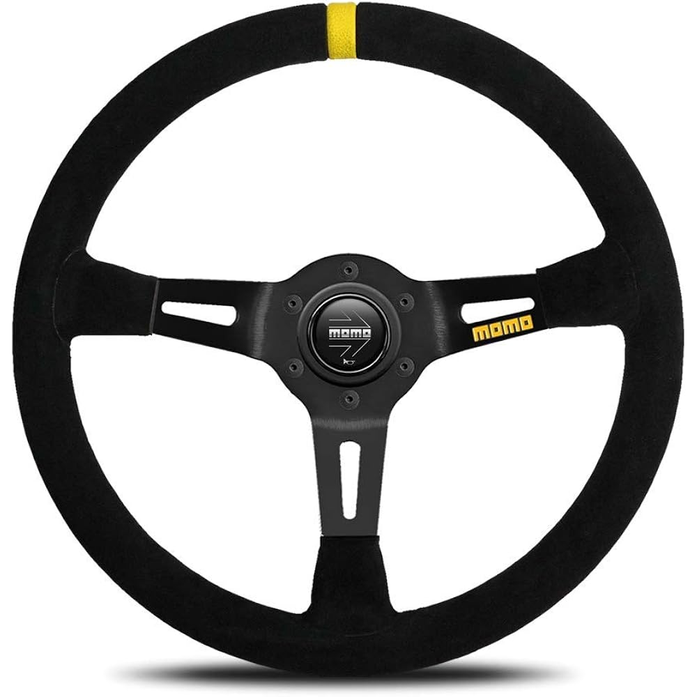 MOMO Steering MOD.08 35 pie BK/Suede M-60