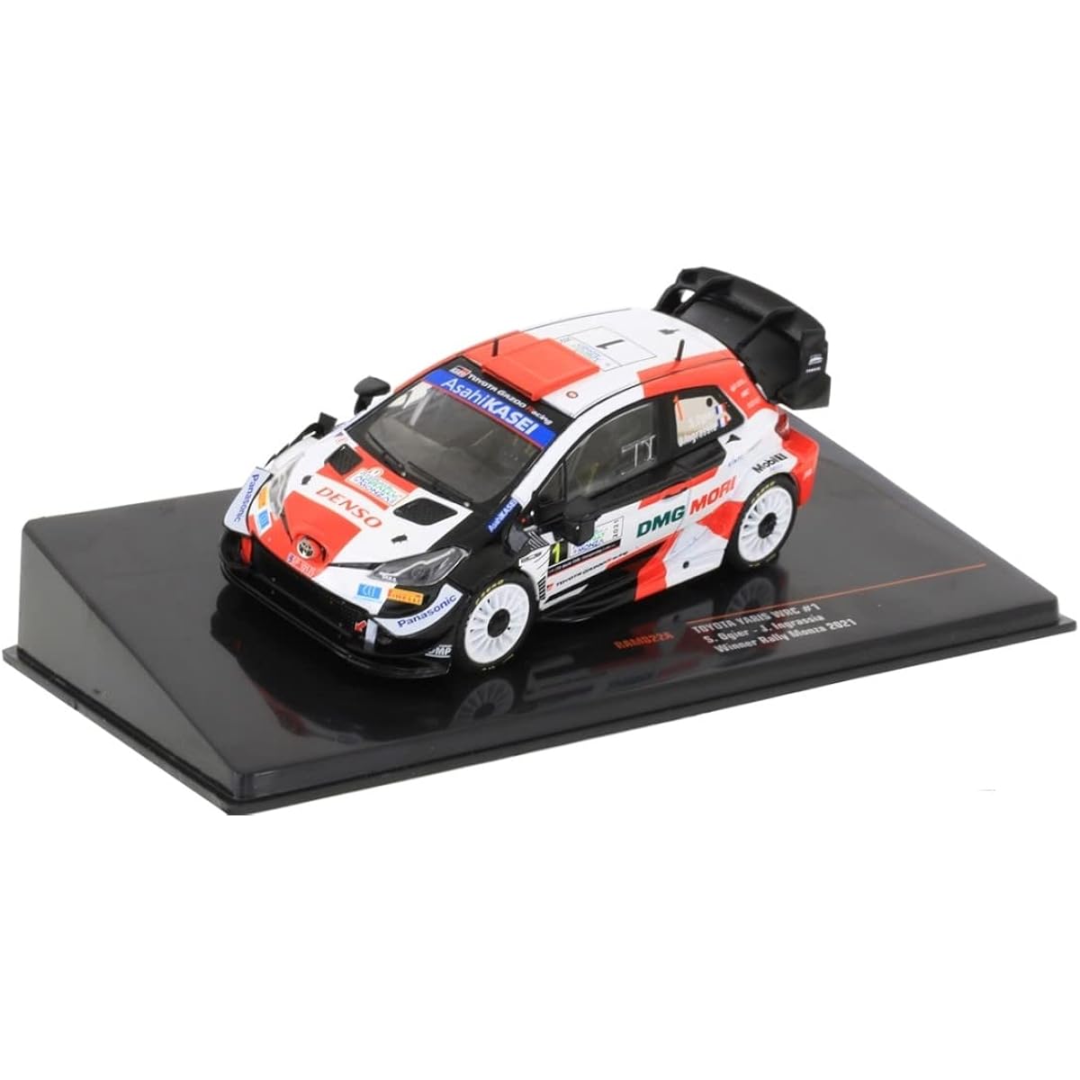 Ixo ixo 1/43 Toyota Yaris WRC 2021 Rally Monza Winner No.1 S. Ogier/J. Ingrassia Complete Product RAM822A