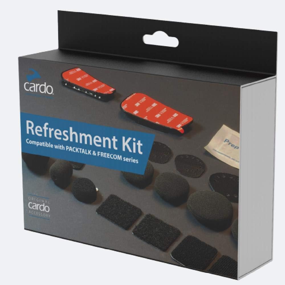 CARDO REP00071 Uni adult recycled kit Packtar/Free Ecom Series (black, one size)
