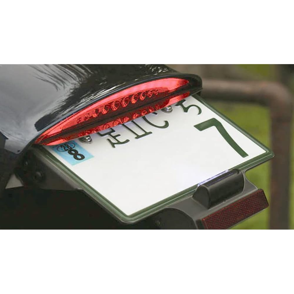 Kijima Motorcycle Bike Parts LED Tail Lamp Kit Red Lens HD-01411