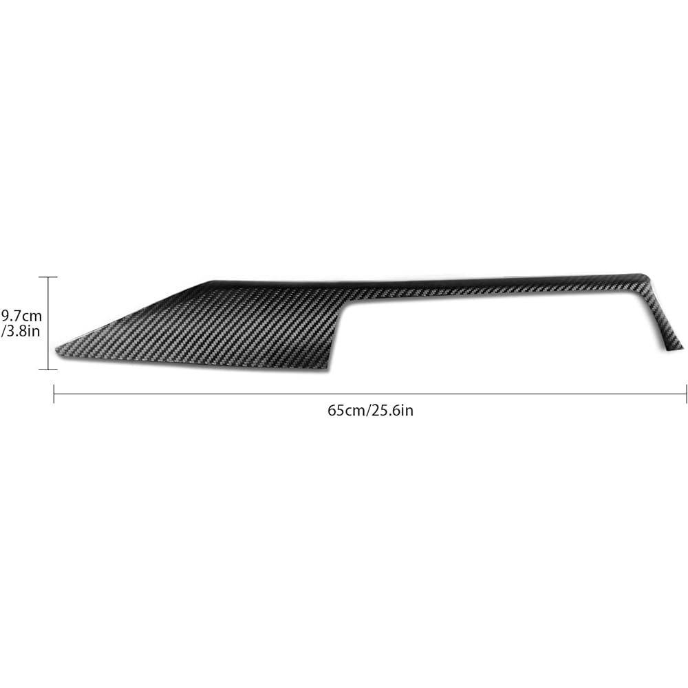 AIRSPEED Accessories for BMW F30 F31 F32 F33 F34 F36 Real Carbon Fiber Car Pilot Dashboard Cover Trim Stylish Custom Interior Parts Interior Panel (Dashboard Cover)