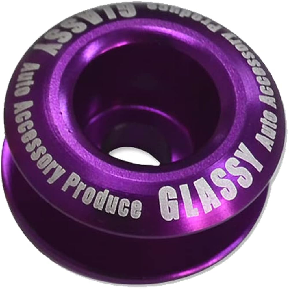 GLASSY Hiace 200 Series Billet Engine Hood Hook Bolt/Alumite Ver. Red