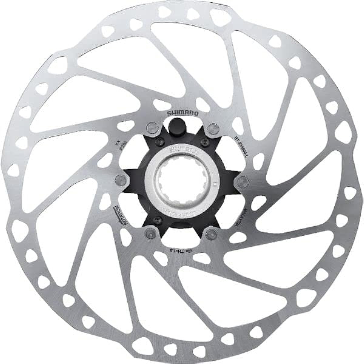 SHIMANO RT-EM600 STEPS disc rotor 203mm included/lock ring outer serration type