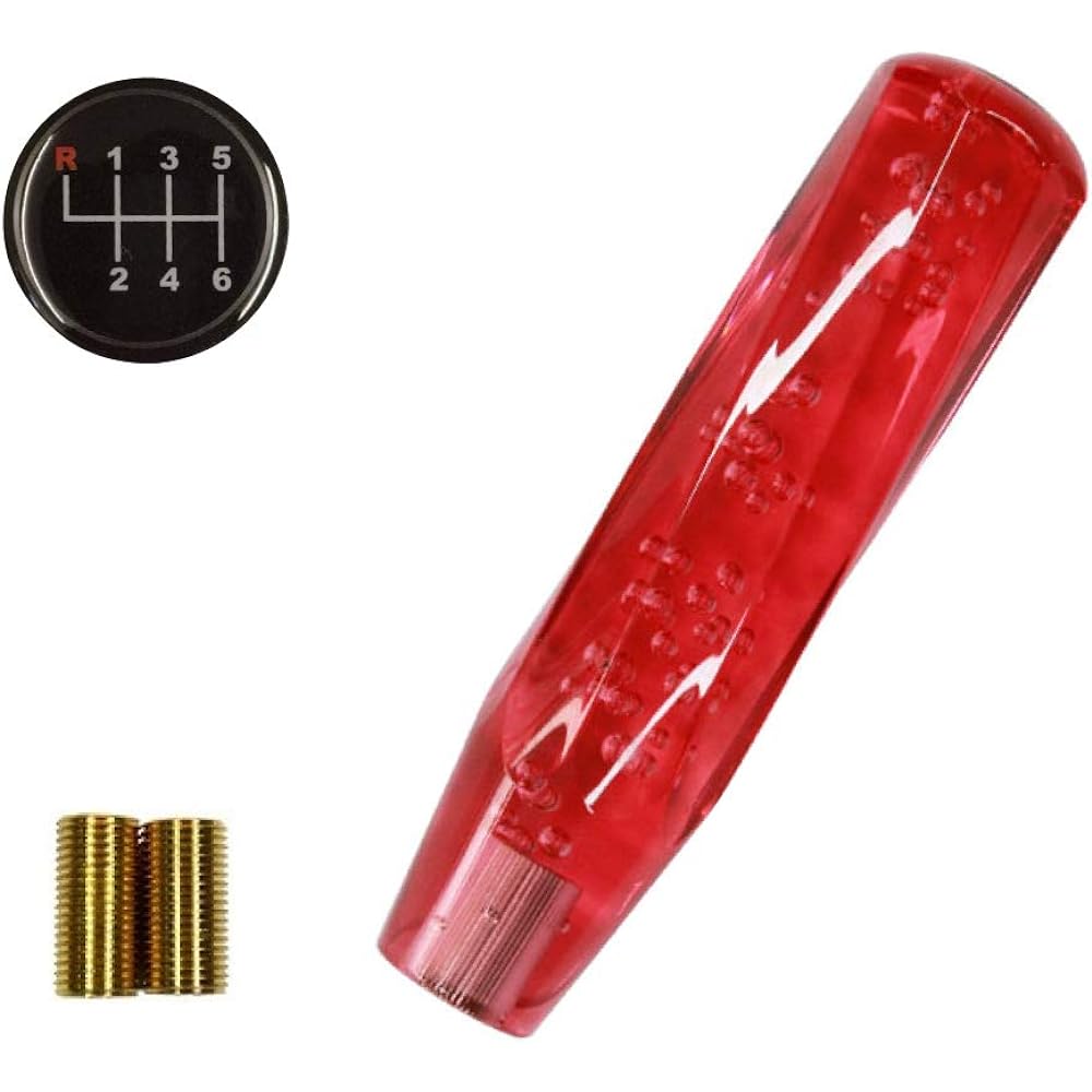 Twist Shift Knob Foam 200mm Red UD Big Thumb UD Fine Condor MM75-6806-RD