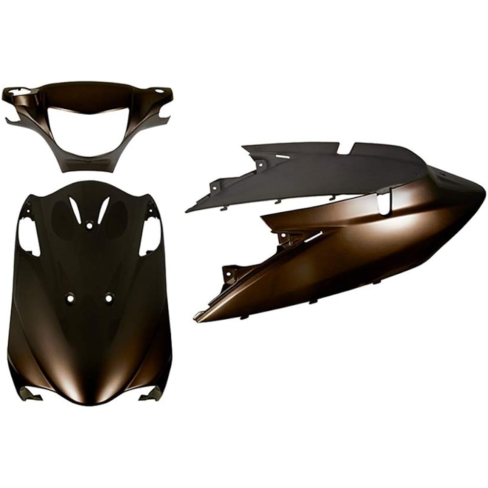Bike Parts Center Address V125/G Genuine Type Exterior Set 3 Piece Set Gunmetal Cowl Painted Suzuki Address V125/G CF46A CF4EA 3092