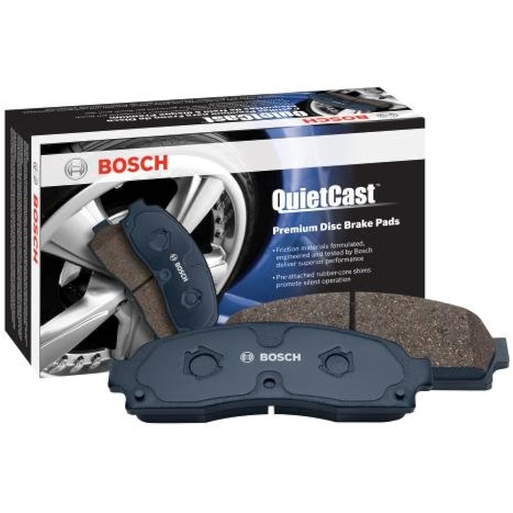 Bosch BP1375 QuietCast Premium Semi-Metallic Front Disc Brake Pad Set