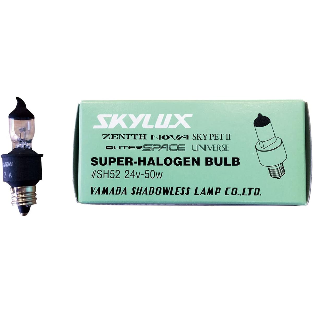 Light bulb SH52 (24V-50W) Light bulb (for lighting) Light bulb for lighting light Halogen bulb (for lighting)