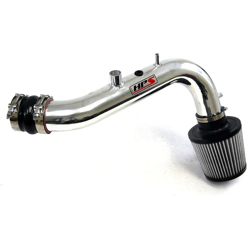 HPS Performance Polish Short Trum Air Intake Kit Cool Rum 2003-2006 Honda Element 2.4L 827-106P