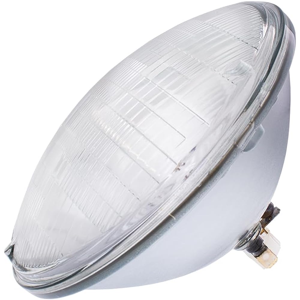 UNITED PACIFIC 30354 7 inch (178mm) High -performance shielded beam headlight glass lens high & low function 12V 60/50W H6014/H6024 For replacement -1 unit