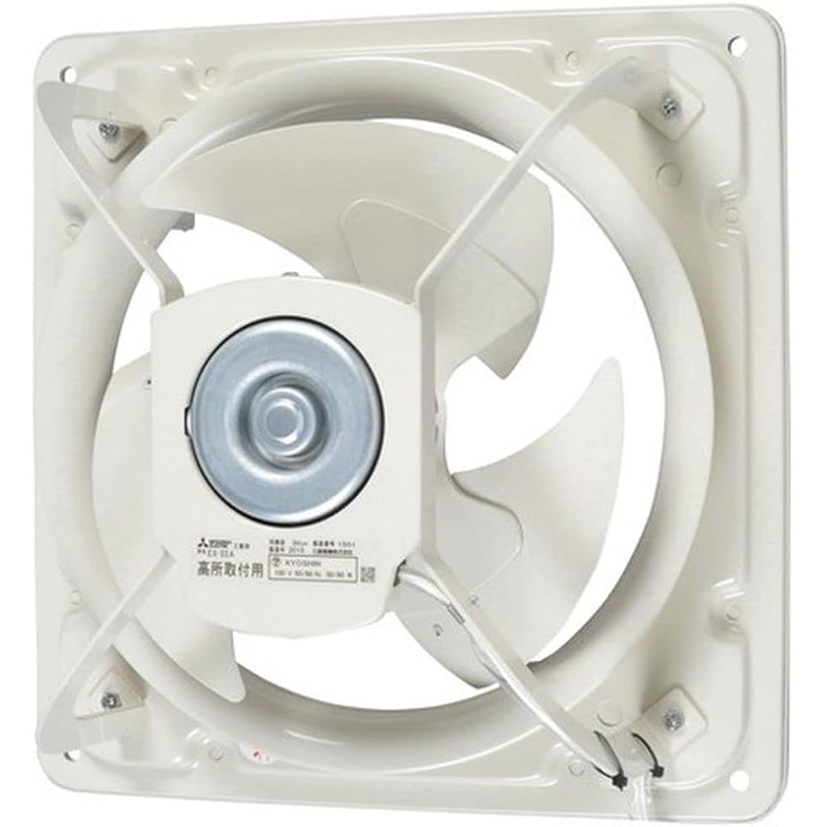 Mitsubishi Electric High Static Pressure Industrial Ventilation Fan Without Shutter EX Extra Fan Exhaust Type Blade Diameter 30cm EX-30A2