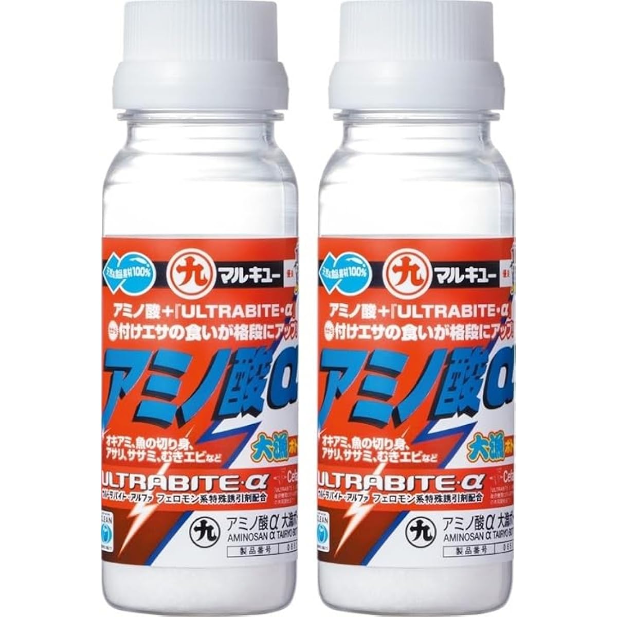 Amino Acid α Big Catch Bottle Marukyu Eating bait is much better! Powder additive fishing gear fishing 80g set of 2