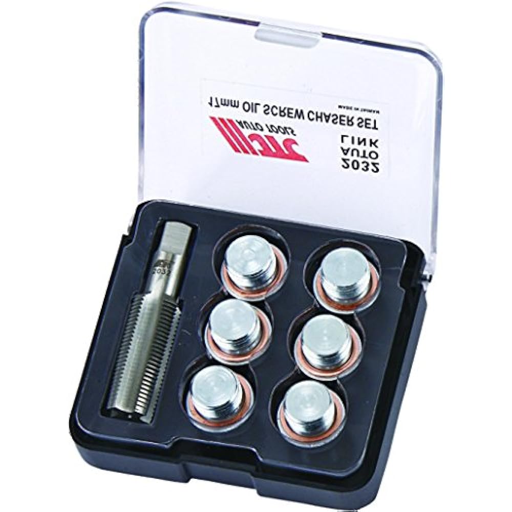 JTC Drain Plug Repair Set Vehicle Maintenance Special Tool SST Oil Pan Drain Bolt Tap Screw Repair JTC2032N