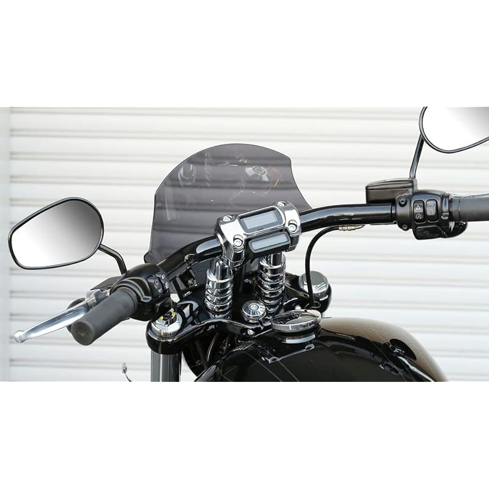 Kijima Motorcycle Bike Parts Meter Visor Smoke FXBR HD-05106