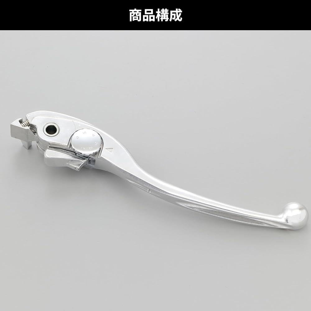 Daytona NISSIN Semi-Radial Brake Master Lever Silver 49563