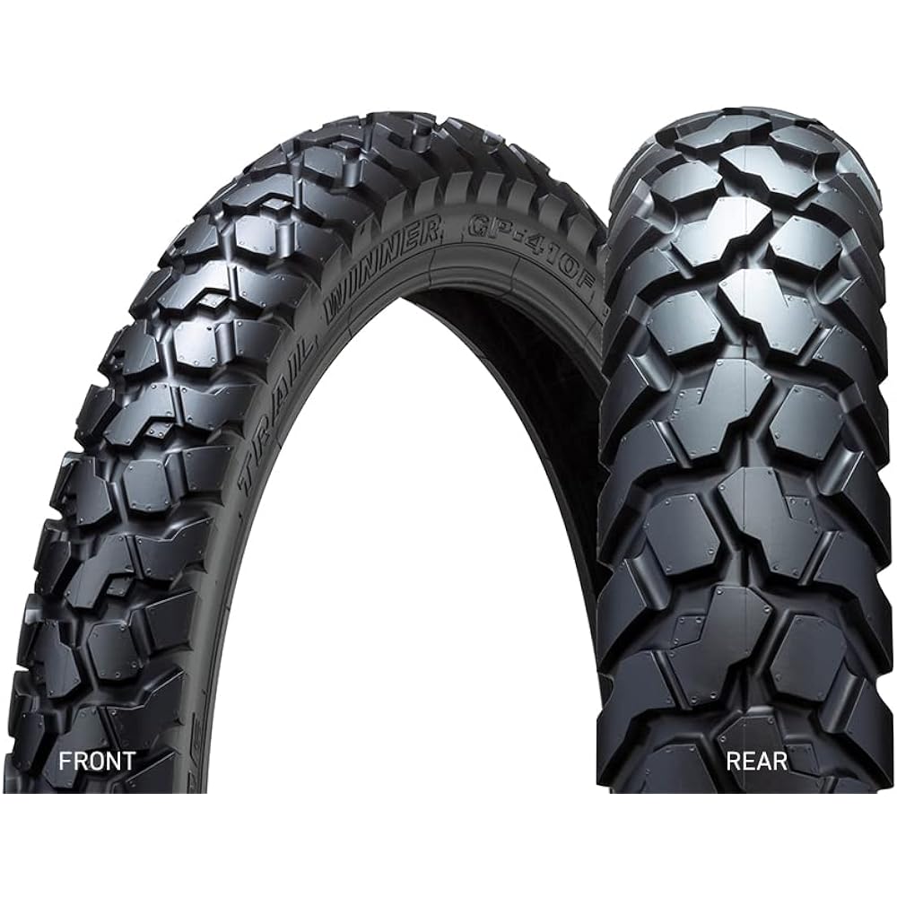 iRC Tire 110411 GP-410 110/80-17 M/C 57S TL (Tubeless) Front