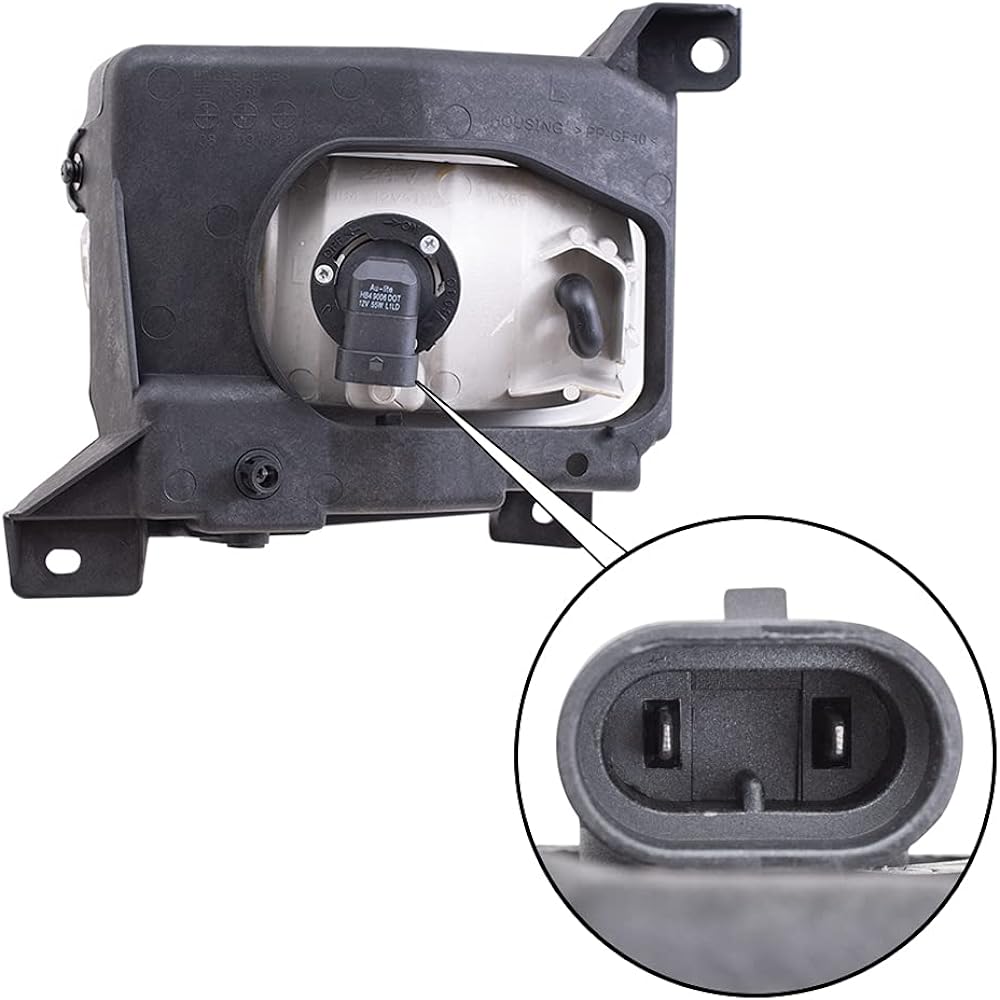For driver's seat and passenger seat fog light oval lamp steel bumper mount replacement Toyota Pickup truck 81220-0C010 81210-0C010