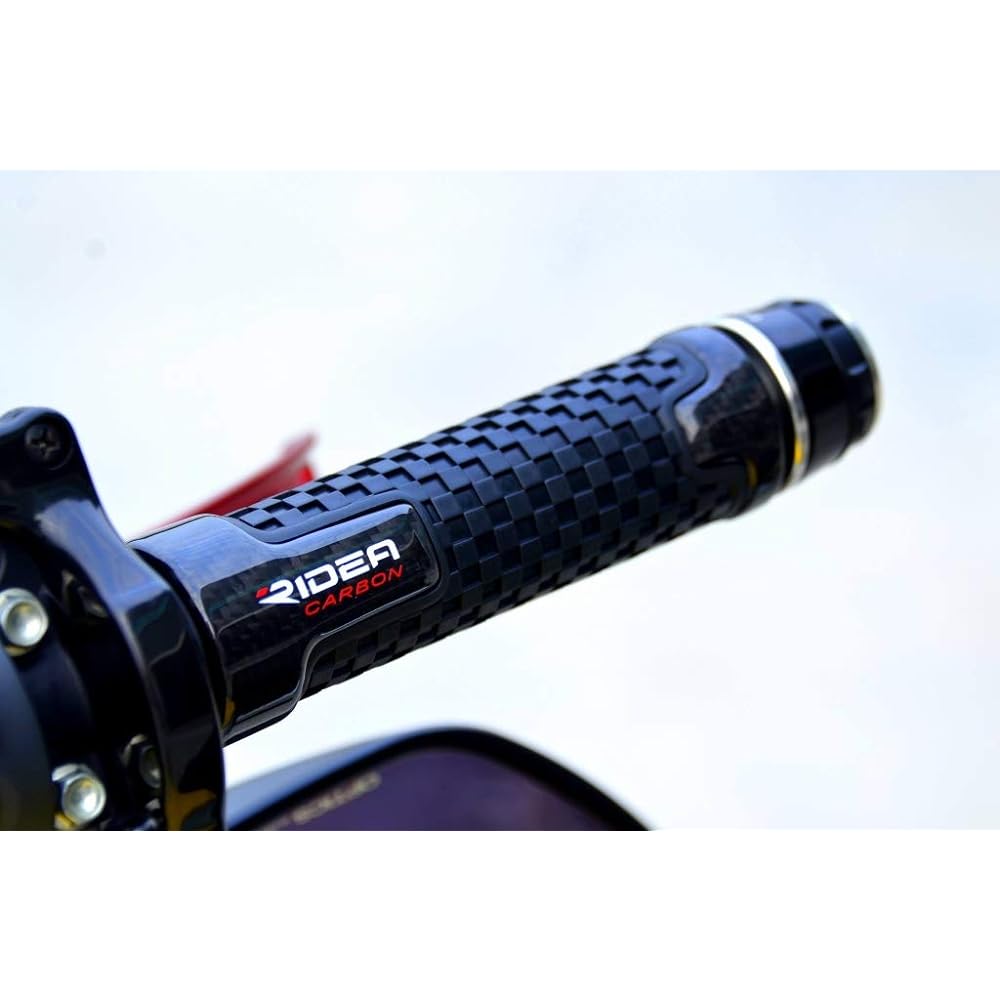 Carbon Handle Grip 125mm Twill Weave Penetration Type for Φ22.2 Handle HG3-125