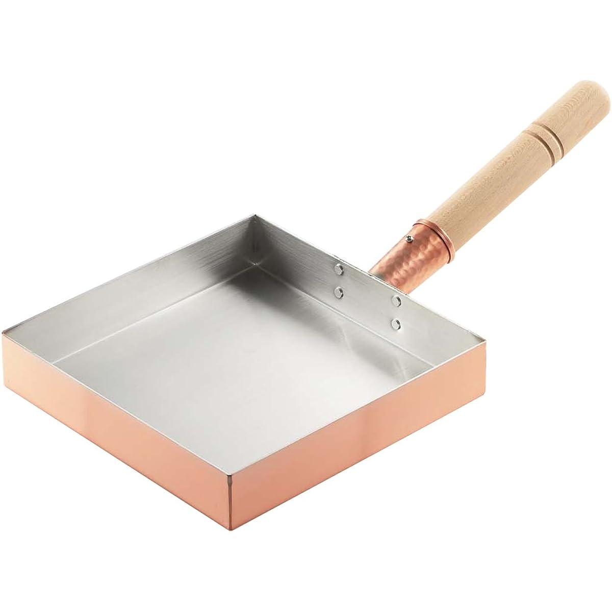 Aizawa Pure Copper Tamagoyaki Kanto Type 18cm 70082
