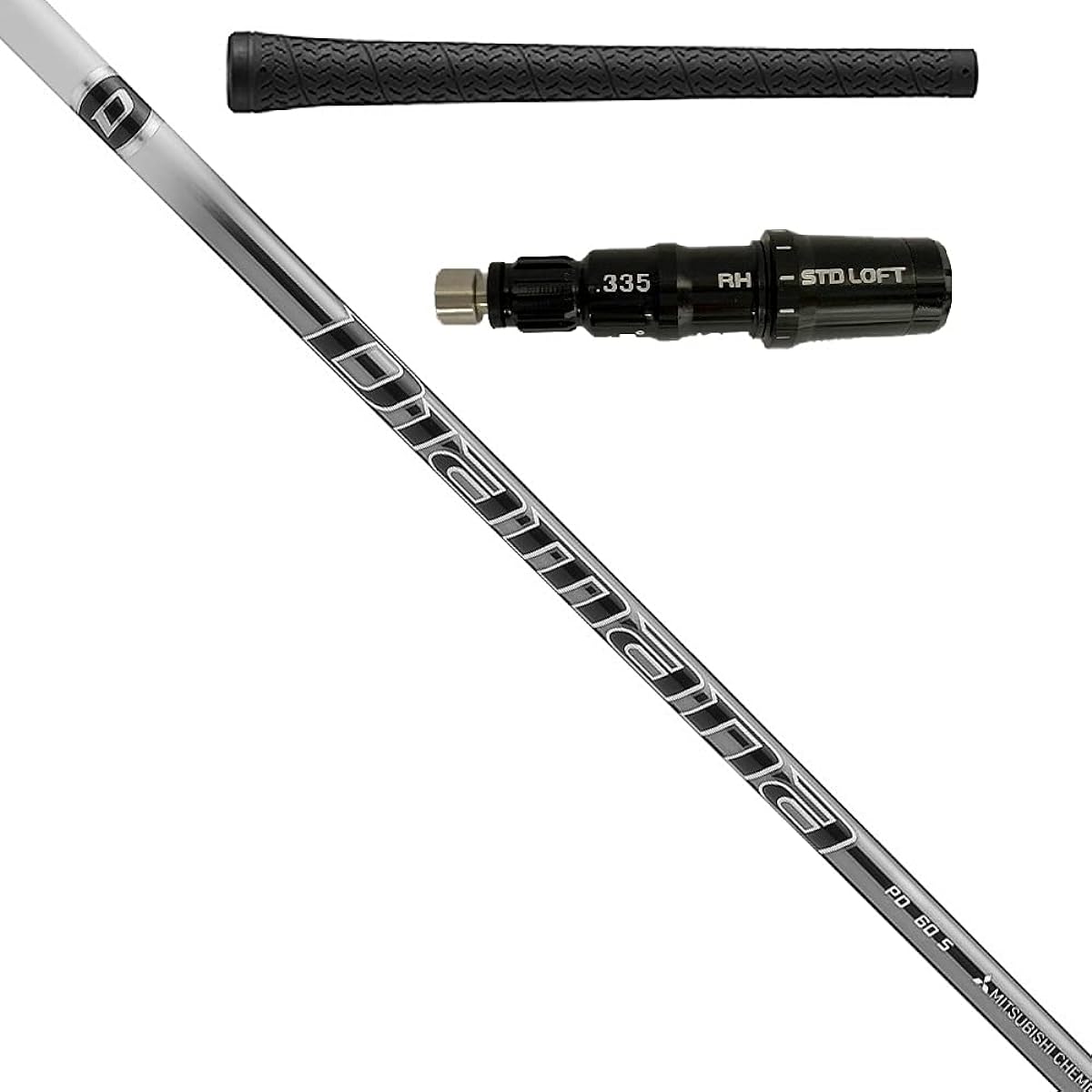 TaylorMade SIM-MAX/M5/M6/M4 compatible shaft with sleeve Diamana PD 60