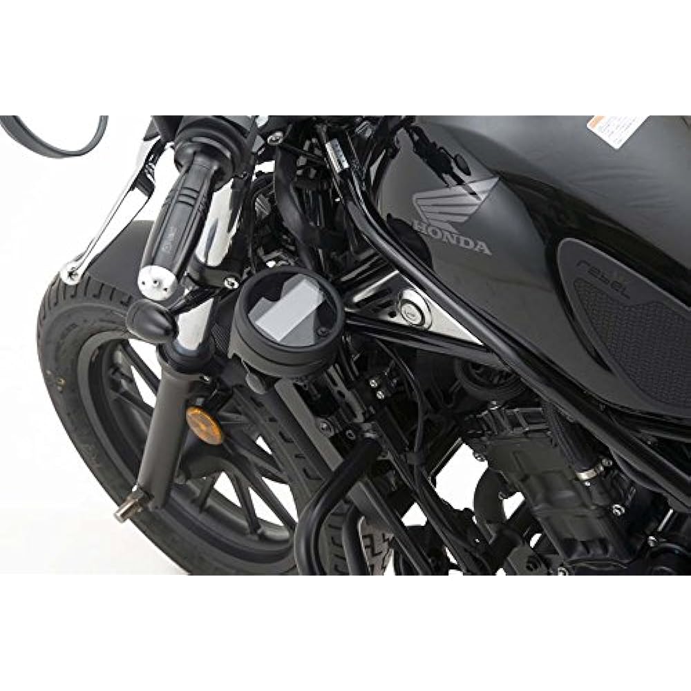 ZERO DESIGN WORKS Meter Relocation Kit Black Rebel250(17) ZMS-004
