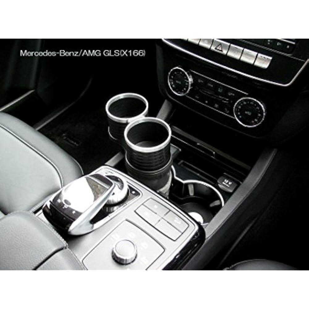 ALCABO Multi-Pocket Series "Black Cup Holder (Model Number: AL-M315B)" ■BMW/Mercedes-Benz AL-M315B