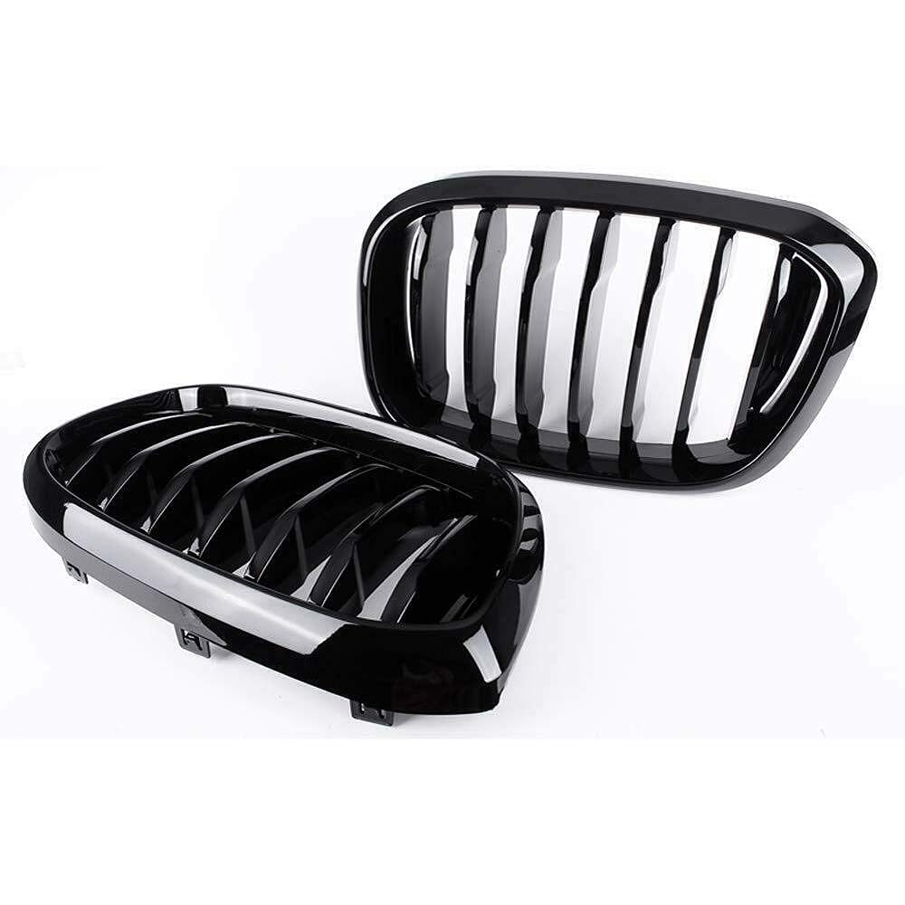 Glossy black performance style Kidney grill BMW X3 X4 2018 2019 2019 2020 2021 Contains Front Food Grill Insert Replacement G01 G02