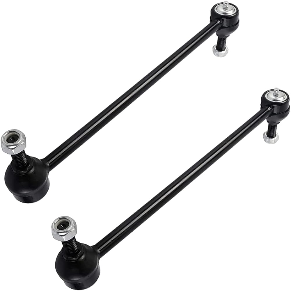 AUQDD 2 piece K80252 (length 300mm/11.8 inch, length 250mm/9.86 inch) Front Swaber Stabilizer Link 05-10 CHEVY COBALT, 06-11 HHR 04-09 Malibu/07-10 Pontiac G5,/07-09 Saturn aura