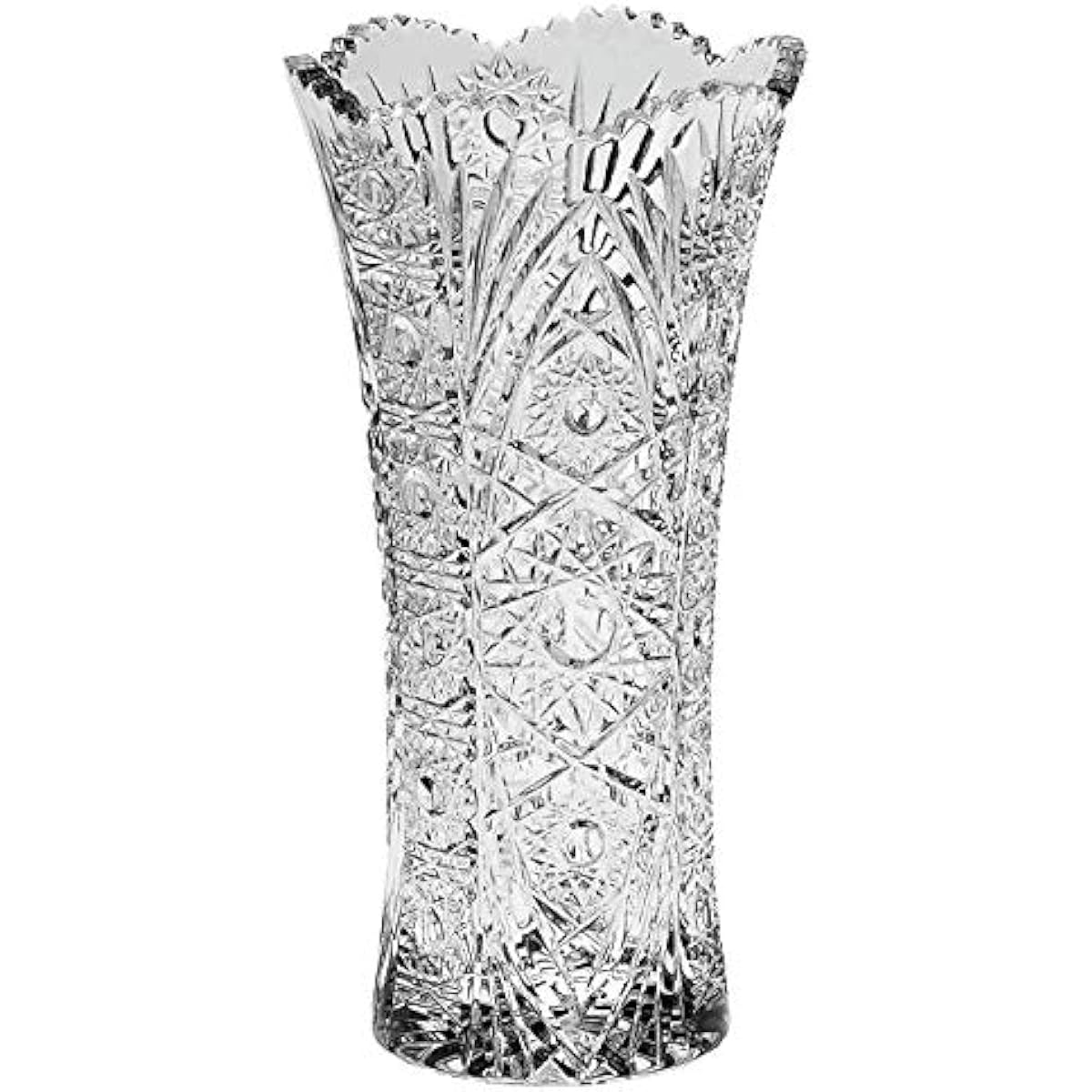 Bohemian glass crystal vase "Sissy"