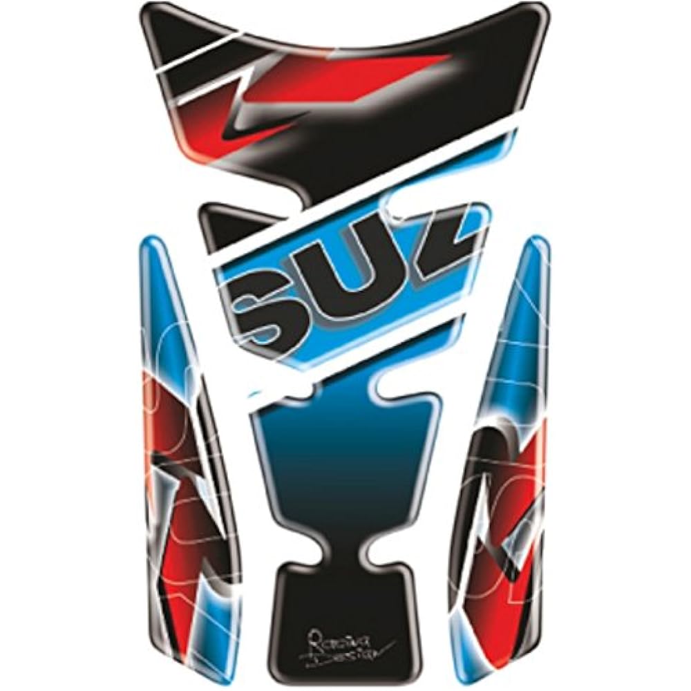 ROUGH&ROAD Tank Pad print SPIRIT-LE SUZUKI PI0015-7