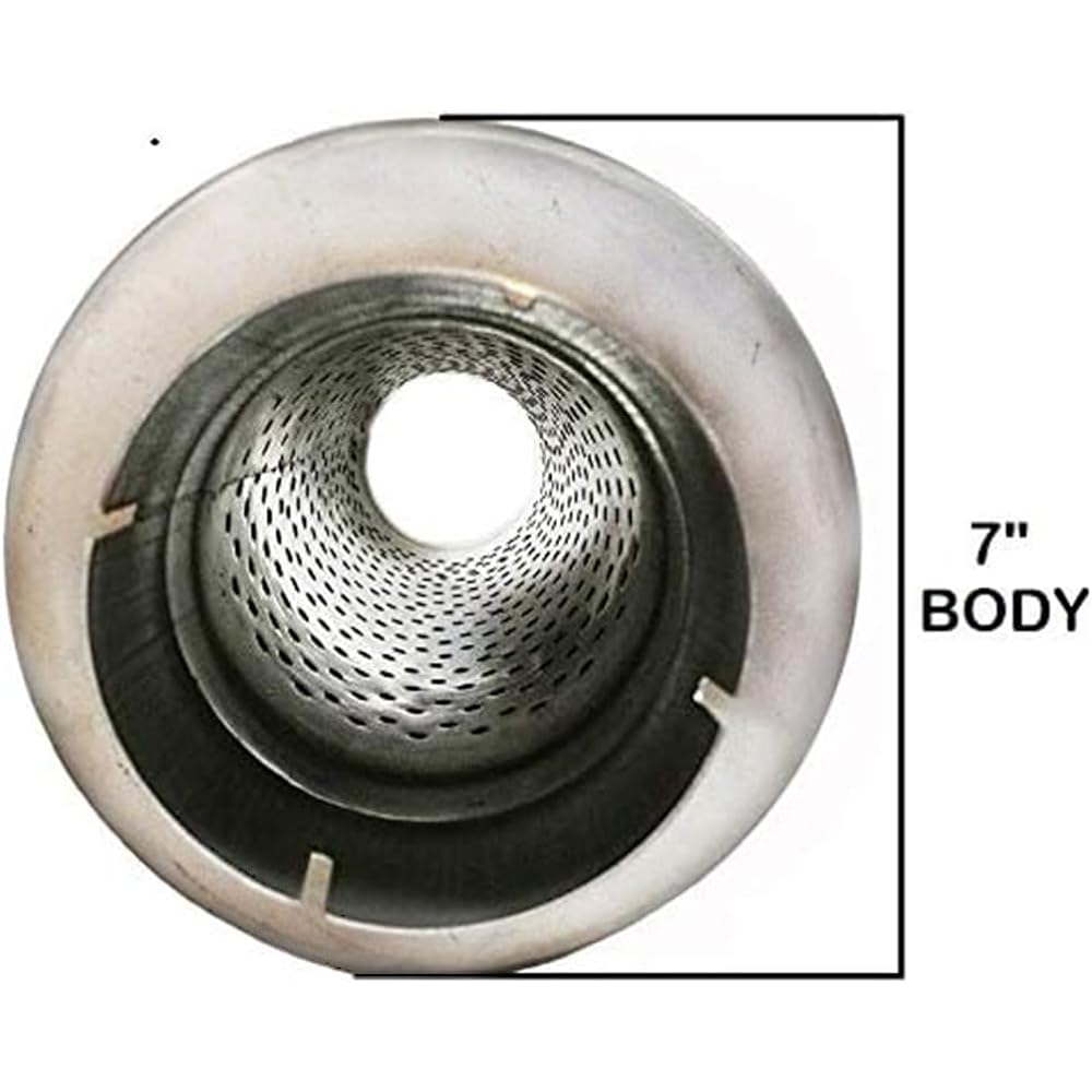 Stainless steel performance diesel muffler 4 -inch inlet/Outlet 24 inch body