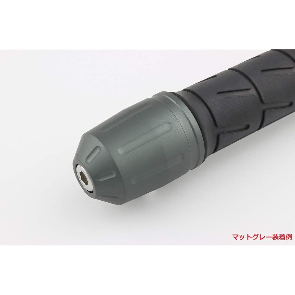 POSH Handlebar End Ultra Heavy Weight Bar End Type 2 Kawasaki Genuine Handle M17 Type Ninja H2 (Carbon) Matte Gray 033989-29 Bar End Cap
