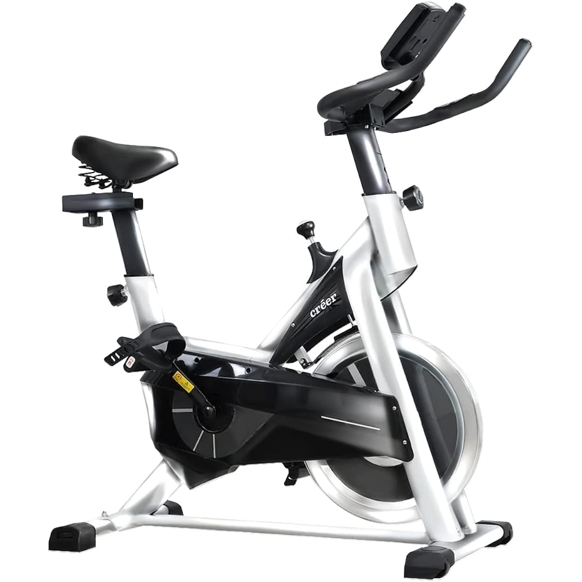 créer fitness bike for home use, quiet spin bike [with special saddle  cover/Japanese assembly instructions included] Magnetic load method,  stepless