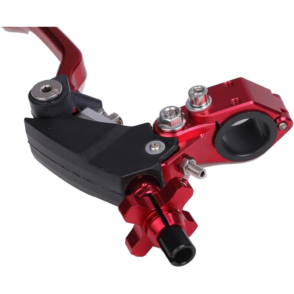 Ultralight Clutch Lever Pivot Perch YZ125 YZ250 XR250 SL230 WR250 Sero 250 CRF125 CRF150 CRF250L CRF250RALLY CRM250 etc. General Purpose External Product (Red)