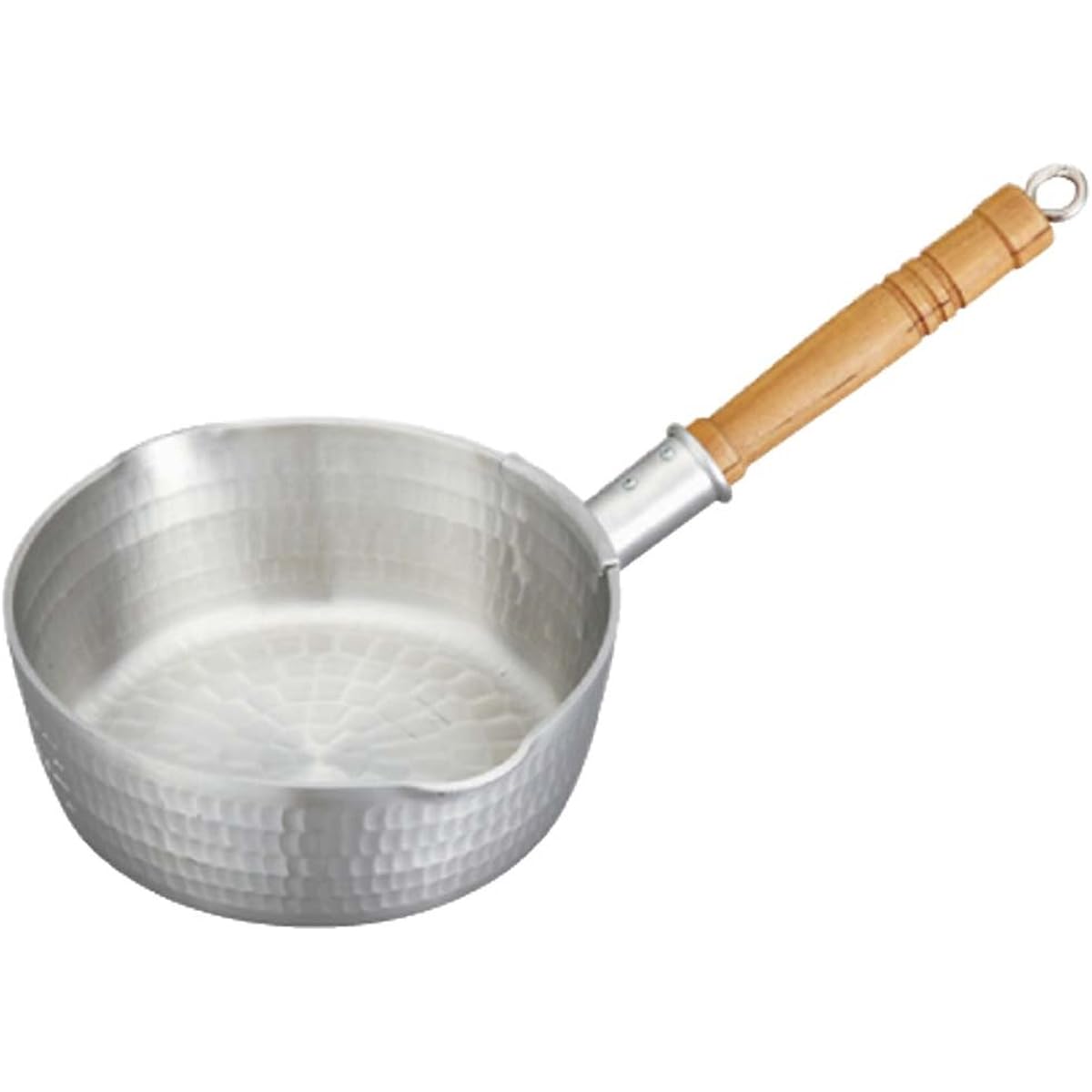Yamashita Crafts Aluminum flat bottom shallow snow flat pot with 30cm scale (6.5L) 04-0212-1005