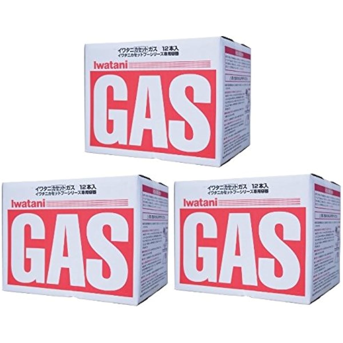 IWATANI Iwatani Cassette Gas Orange 36 Piece Set (=12 Pieces x 3 Boxes) CB-250-OR Cassette Fu Series