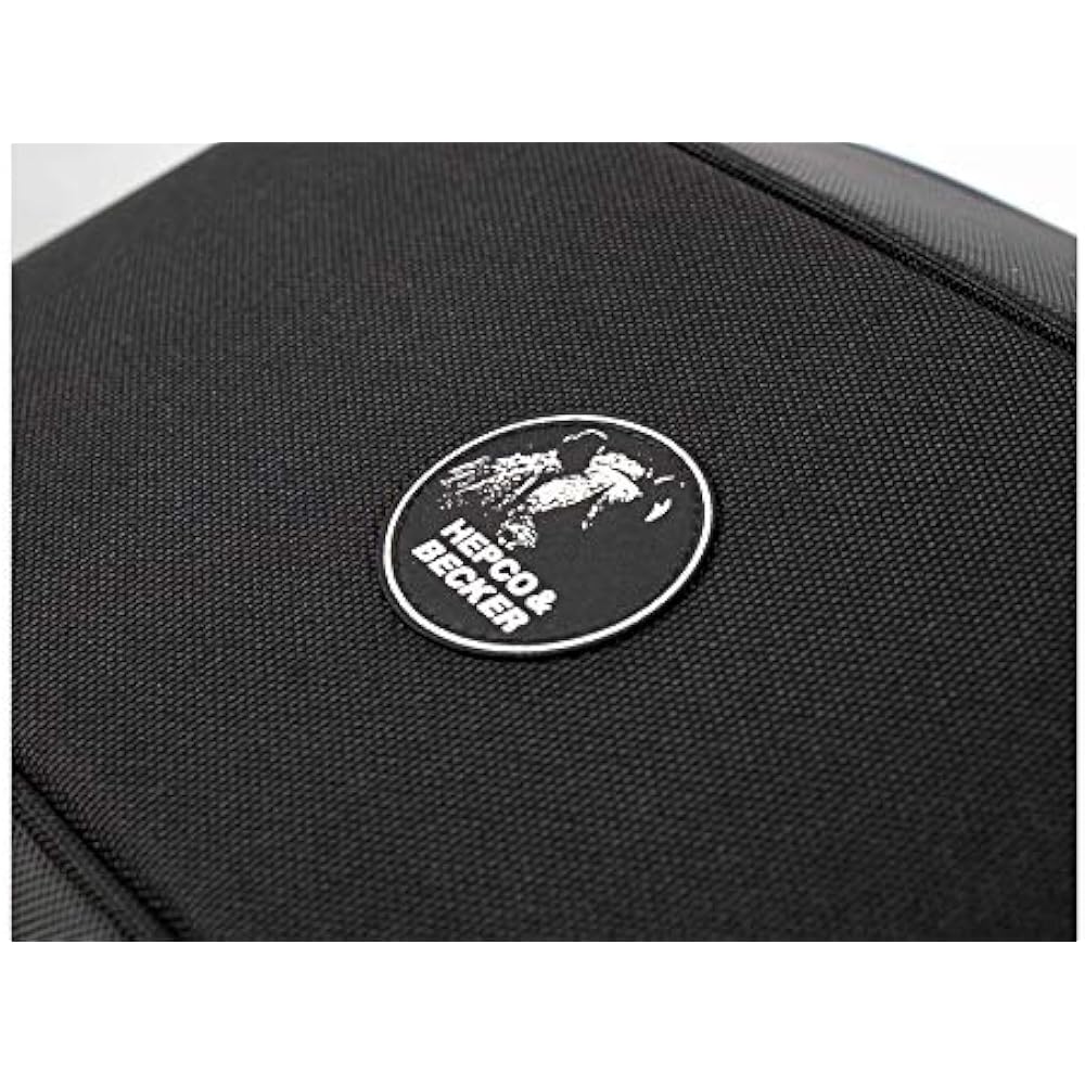 Hepco & Becker Soft Bag STREET 12L for C-Bow Side Carrier Left and Right Set Nylon Waterproof Inner Included Side Bag 640602-0001