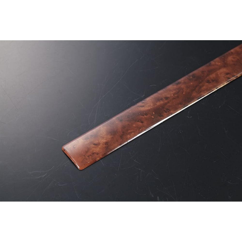 S500P/S510P Late Hijet Truck, Hijet Jumbo Instrument Panel, 2 Pieces, Double Sided Tape, Stainless Steel (Brown Wood Texture)