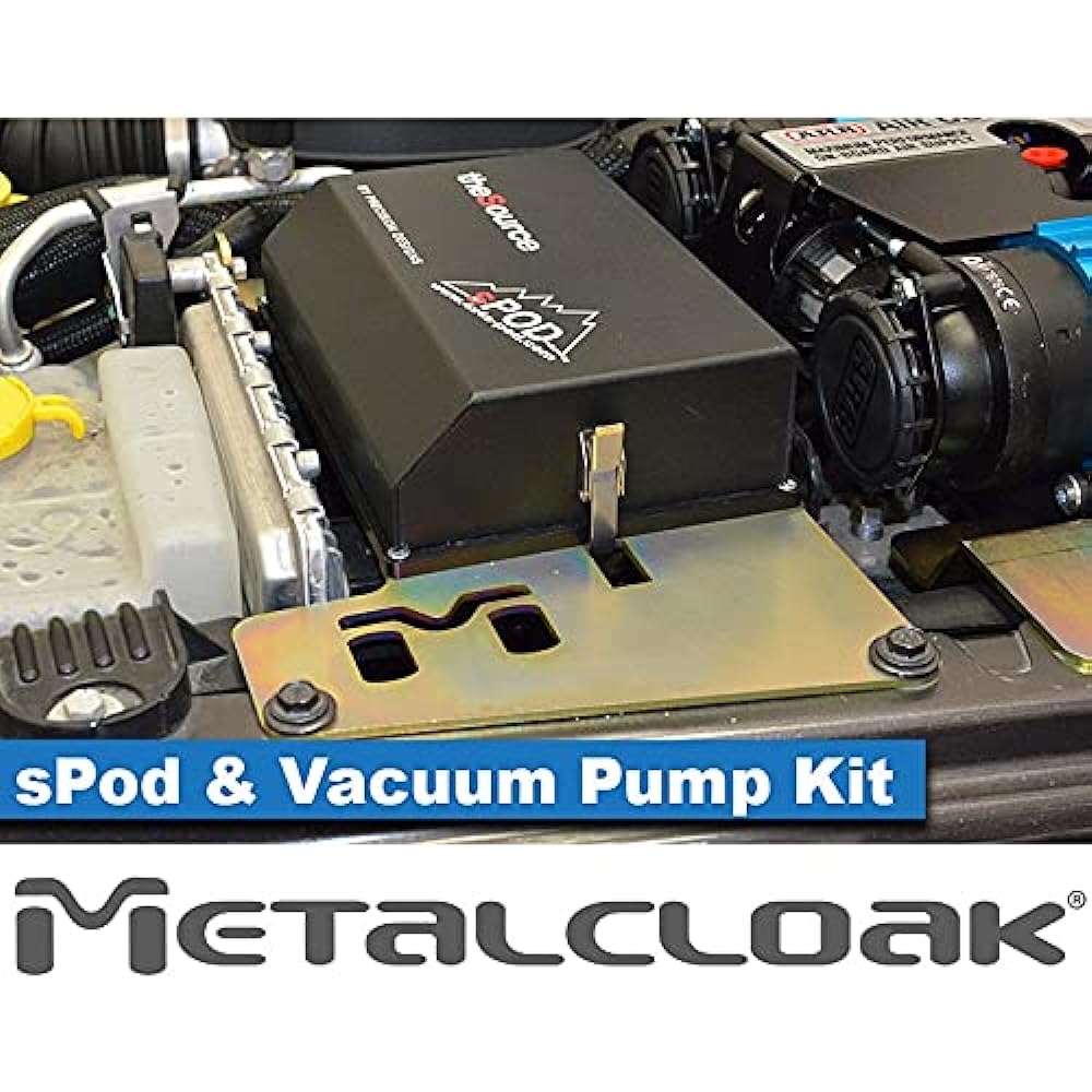MetalCLOAK SPOD mount & vacuum pump re-placed kit JK WRANGLER (2012-2018) Overview Signature Gold Gold Zinc Finish Easy to install
