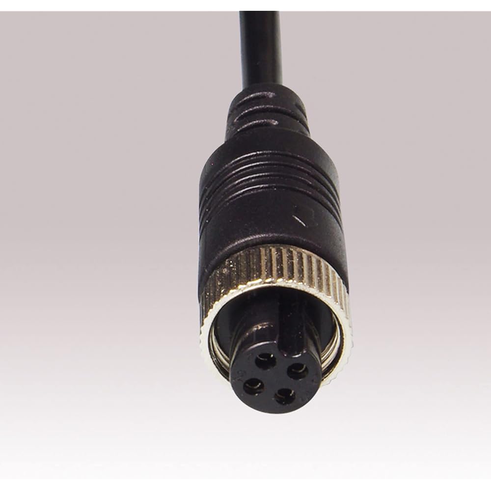 MAXWIN Video Extension Cable 15m 4 Pin Truck Large Car Rear Camera Rear Monitor SV3-CAB15-4P