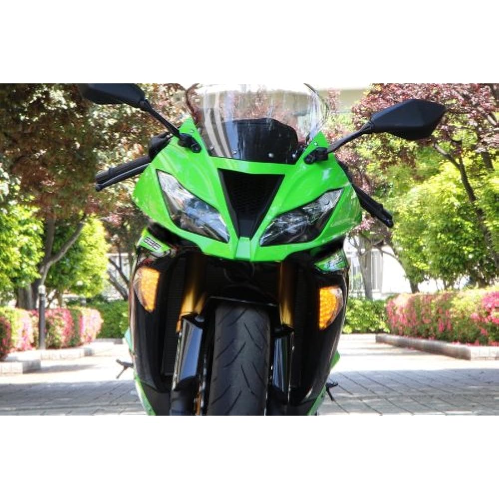 BOSSCOM LED turn signal with built-in daylight function, clear lens/position white, front ZX-6R/RR ZX6R-01WH