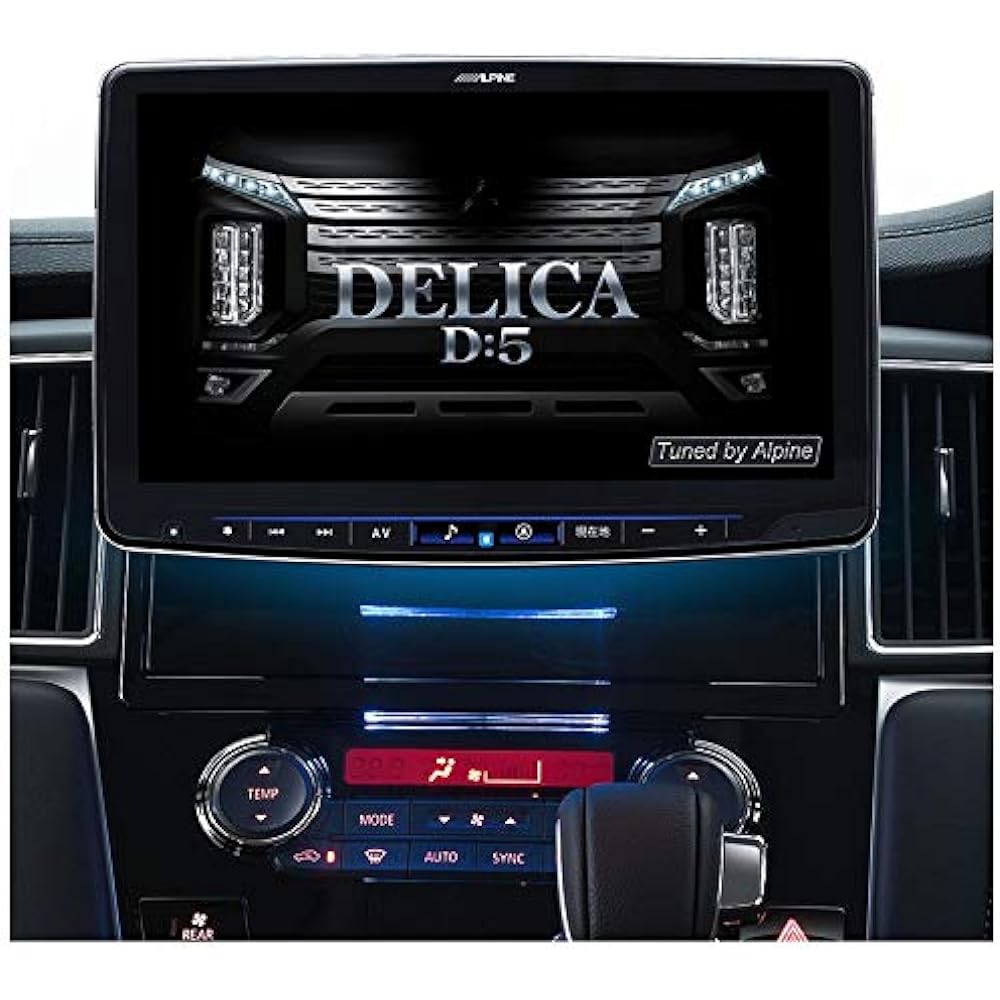 ALPINE Car navigation installation kit for XF11 series Delica D:5 (2019.2-present) KTX-XF11-D5-1-L-AM