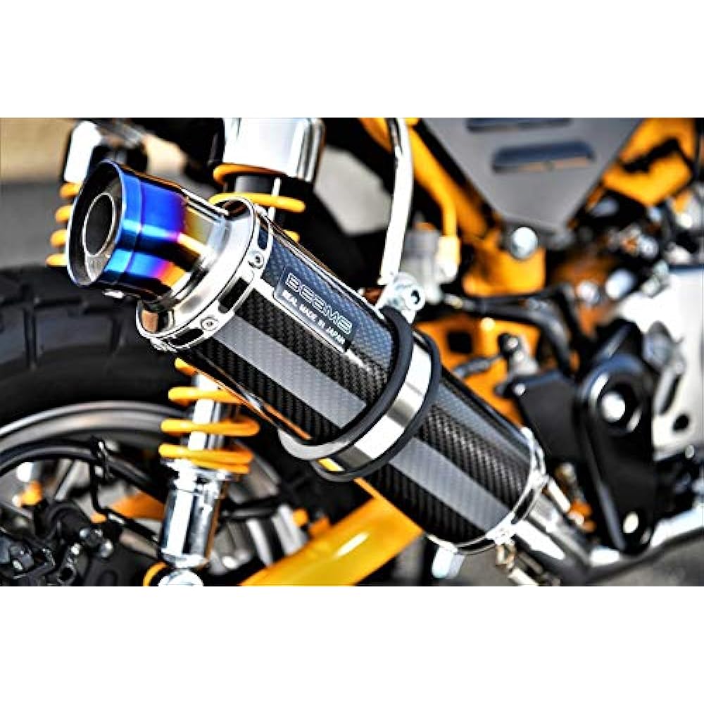 BEAMS R-EVO Carbon Silencer Government Certification Monkey 125 G187-53-006