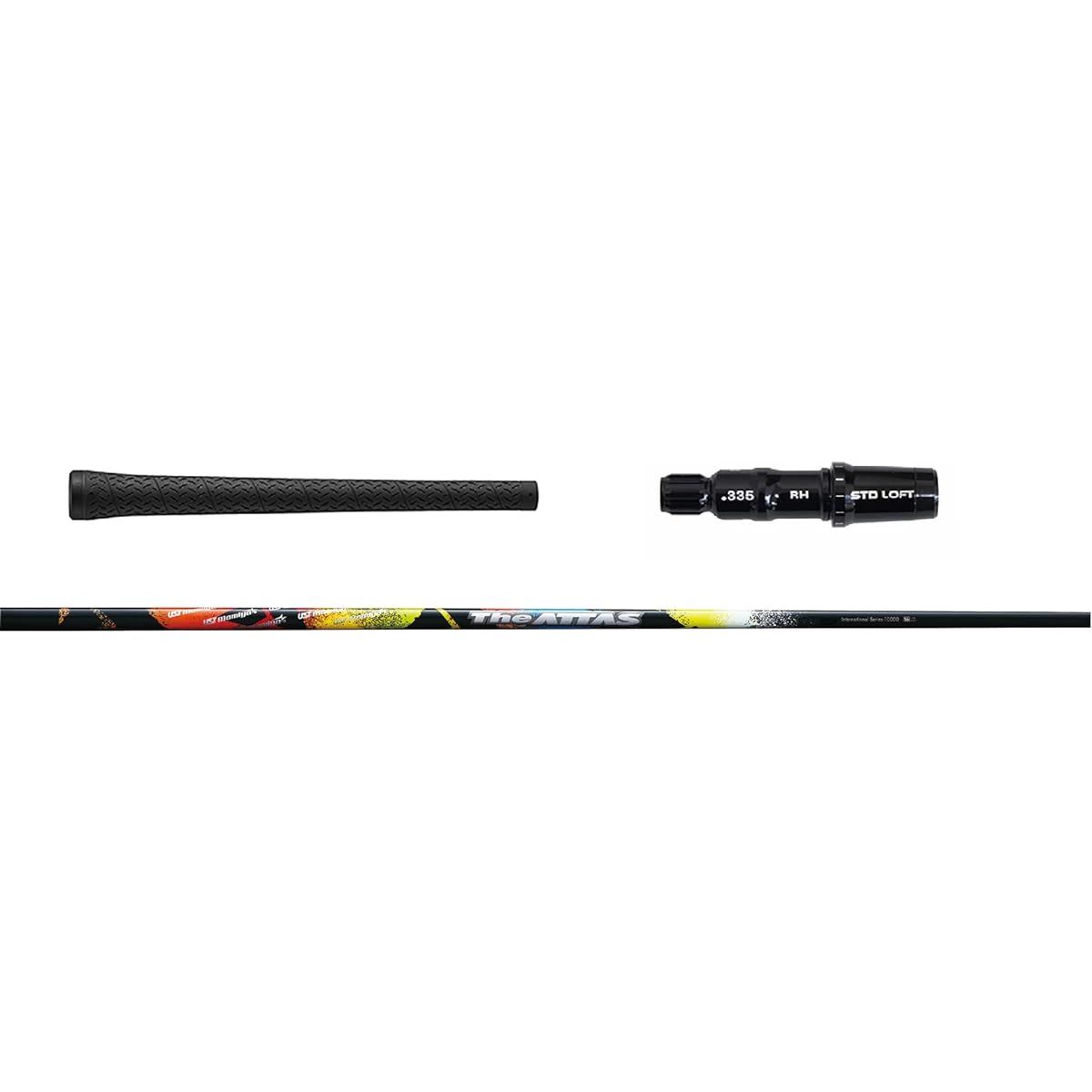 UST Mamiya Taylor Made STELTH series SIM-MAX.M5.M6 Driver compatible shaft with sleeve The ATTAS (with IOMIC grip)
