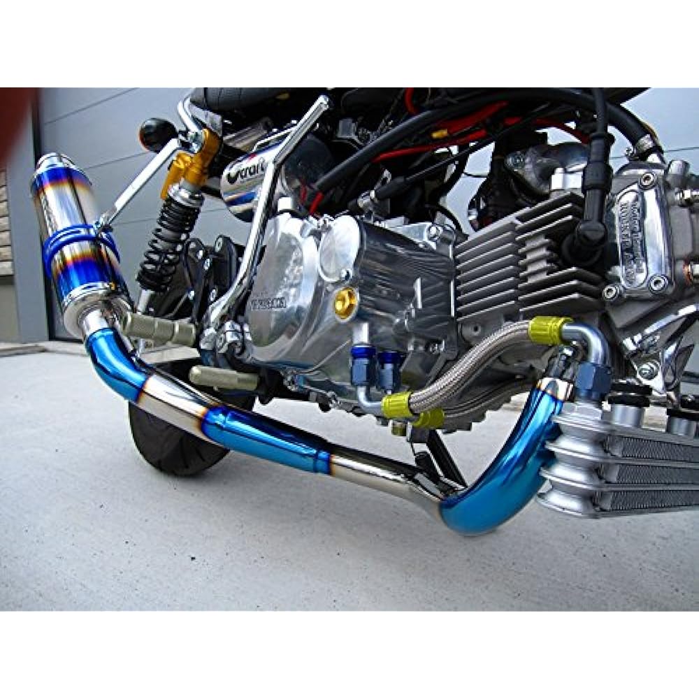 NO2593 Monkey/Gorilla Power Up Muffler, Stainless Steel