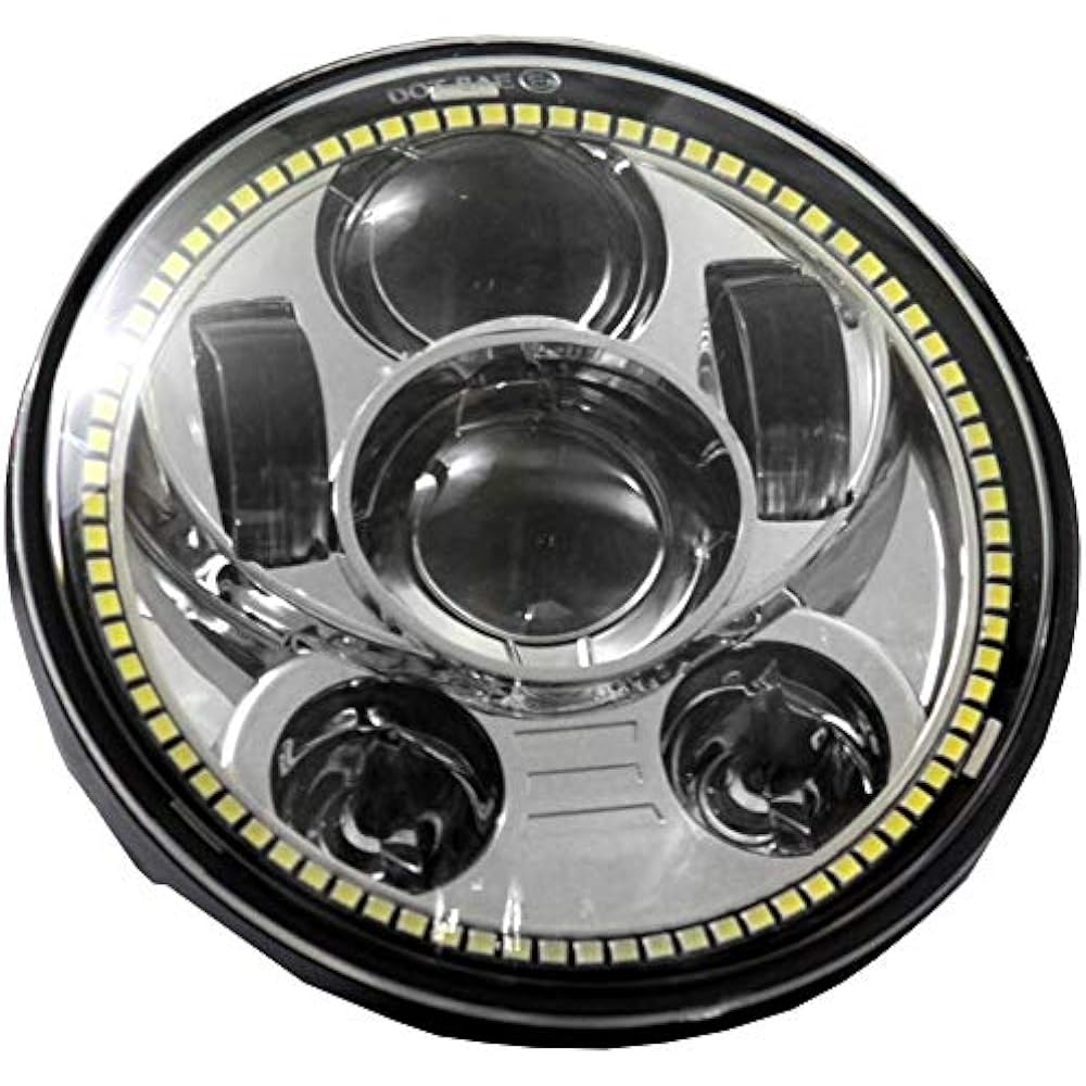 EAGLE LIGHTS 8900CG3H-SCOUT Indians Cout Outbay LED Headlight With White Hatring Scout 60 after 2015 Scout & Scout Bover Crom